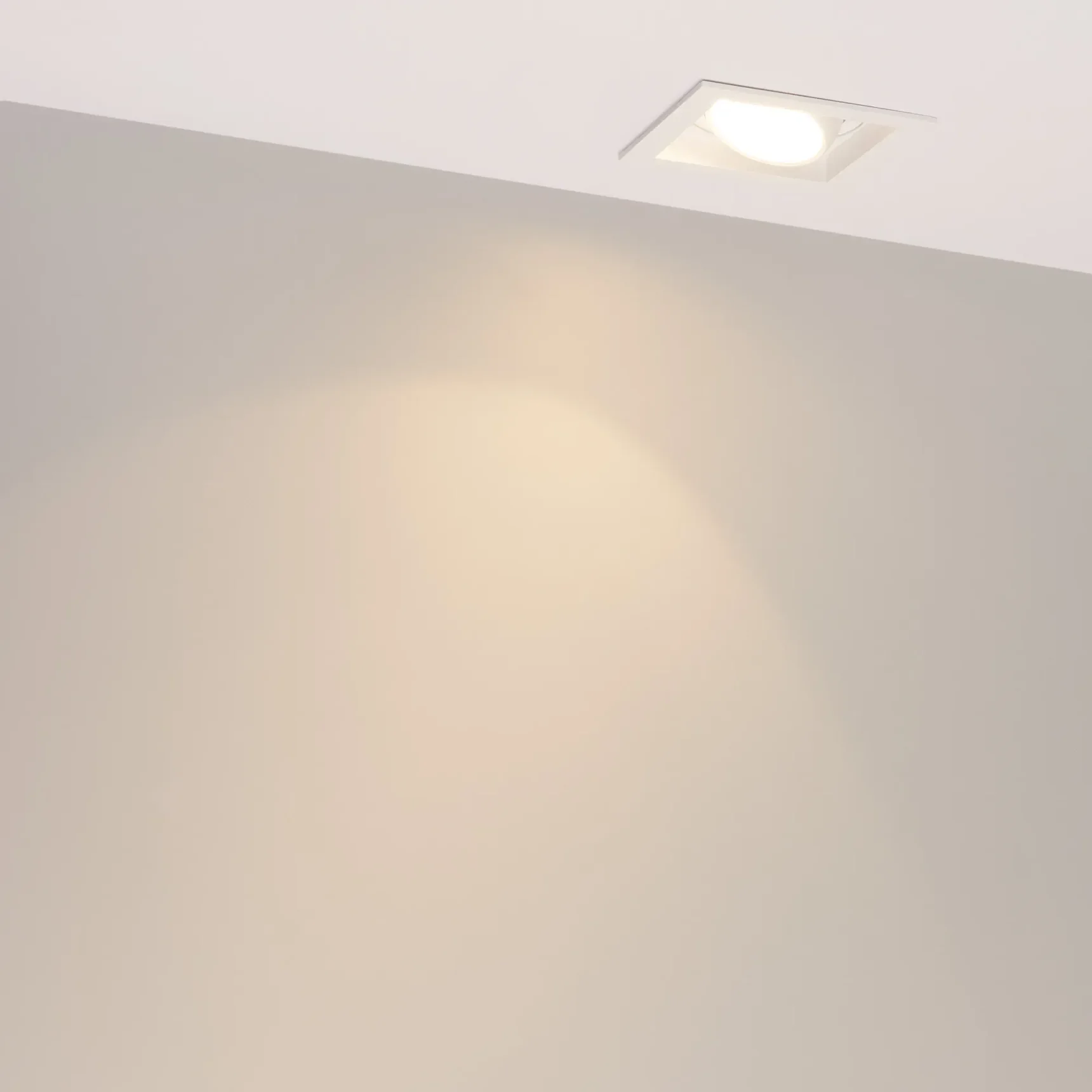 Светильник MS-VORTEX-BUILT-S90x90-12W Warm3000 (WH-WH, 20 deg, 230V) (Arlight, IP20 Металл, 5 лет) 057912