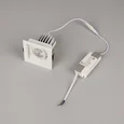 Светильник MS-VORTEX-BUILT-S90x90-12W Warm3000 (WH-WH, 40 deg, 230V) (Arlight, IP20 Металл, 5 лет) 057914