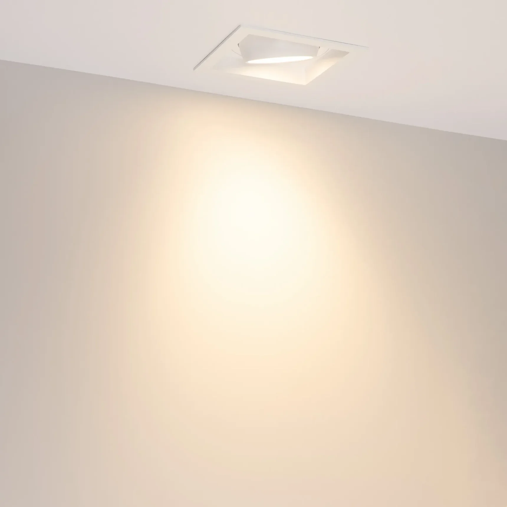 Светильник MS-VORTEX-BUILT-S140x140-30W Warm3000 (WH-WH, 50 deg, 230V) (Arlight, IP20 Металл, 5 лет) 057924