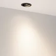 Светильник MS-VORTEX-BUILT-R90-12W Day4000 (BK-BK, 40 deg, 230V) (Arlight, IP20 Металл, 5 лет) 057951