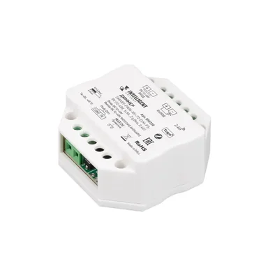 INTELLIGENT ARLIGHT Диммер SMART-PWM-101-72-DIM-PD-IN (12-48V, 1x9A, ZigBee, 2.4G) (IARL, IP20 Пластик, 5 лет) 058220