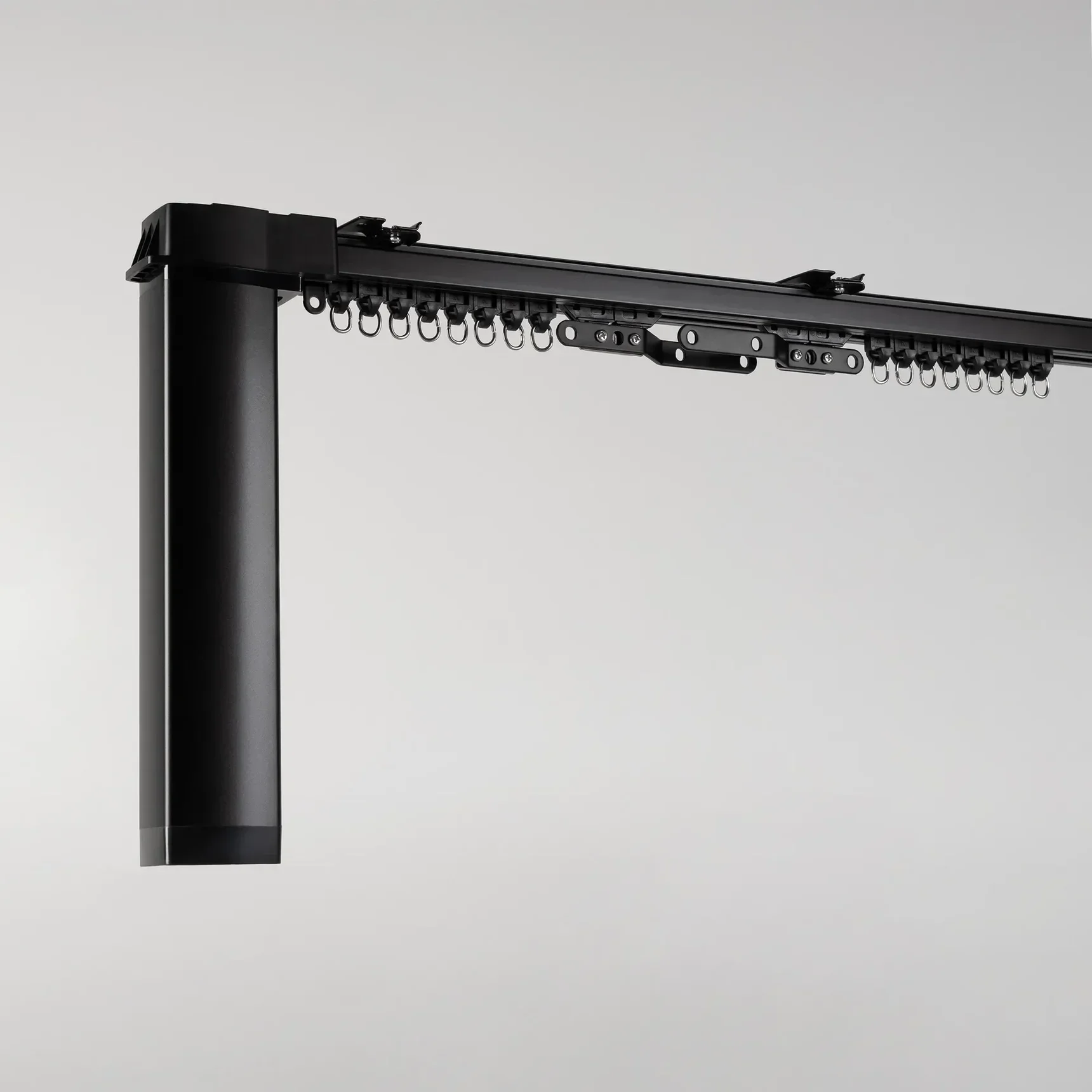 Карниз для штор с электроприводом CNK-M1-TY-RF-2M-BK (Arlight, IP20 Металл, 5 лет) 058460