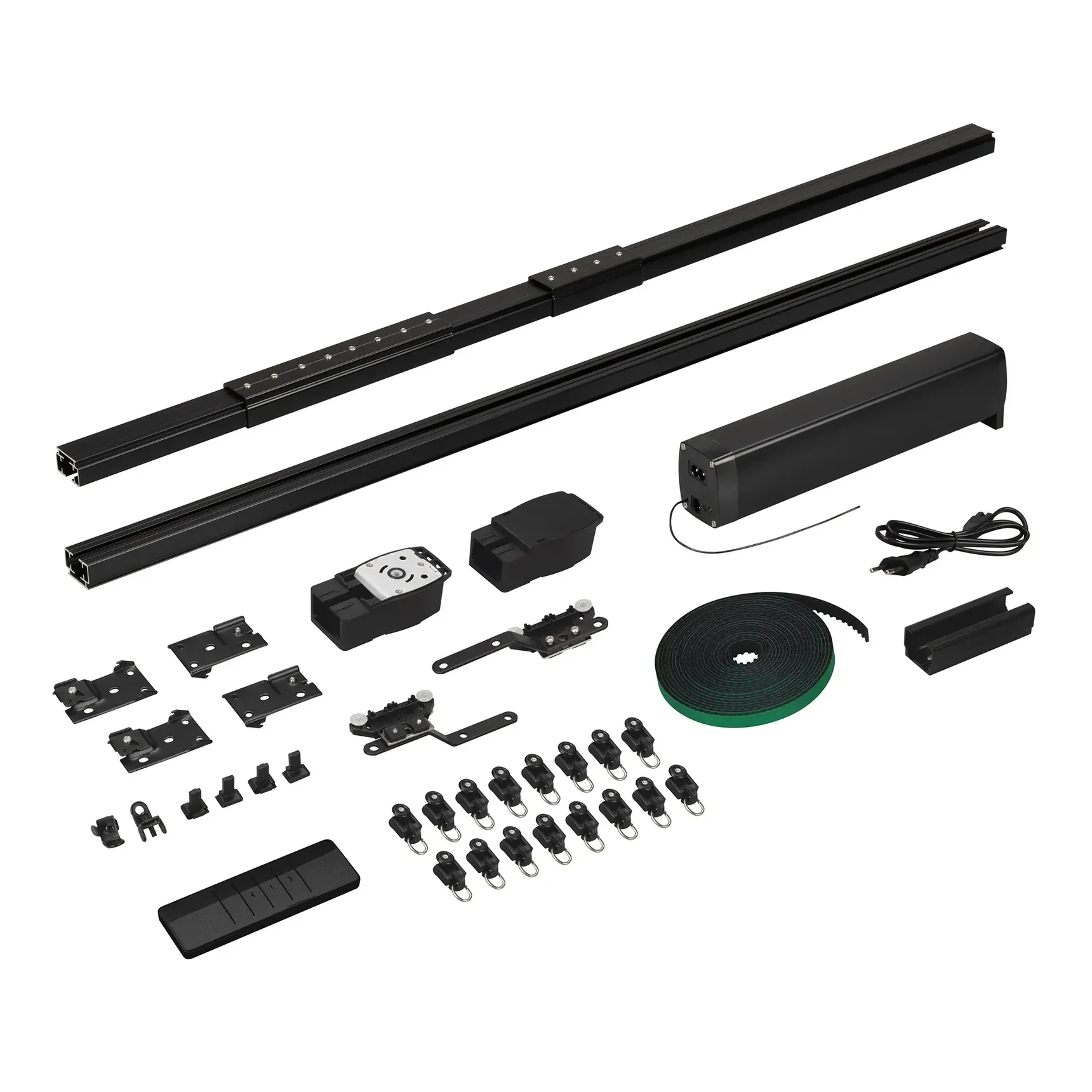 Карниз для штор с электроприводом CNK-M1-TY-RF-2M-BK (Arlight, IP20 Металл, 5 лет) 058460