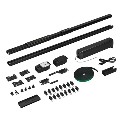 Карниз для штор с электроприводом CNK-M1-TY-RF-2M-BK (Arlight, IP20 Металл, 5 лет) 058460