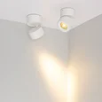 Светильник SP-POINT-SURFACE-R85-12W Warm3200-MIX (WH, 15 deg, 230V) (Arlight, IP20 Металл, 5 лет) 058614
