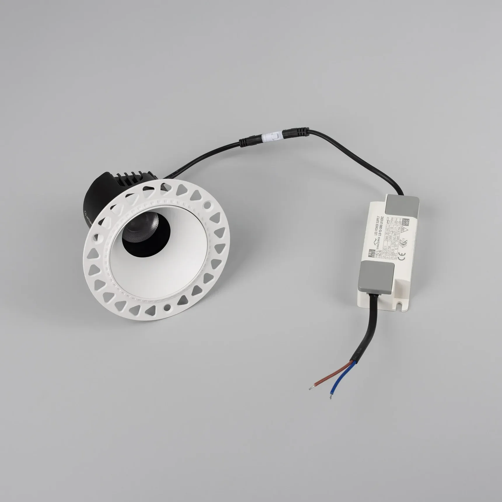 Светильник MS-ARADO-TRIMLESS-R75-12W Warm3000 (WH-WH, 24 deg, 230V) (Arlight, IP20 Металл, 5 лет) 058773