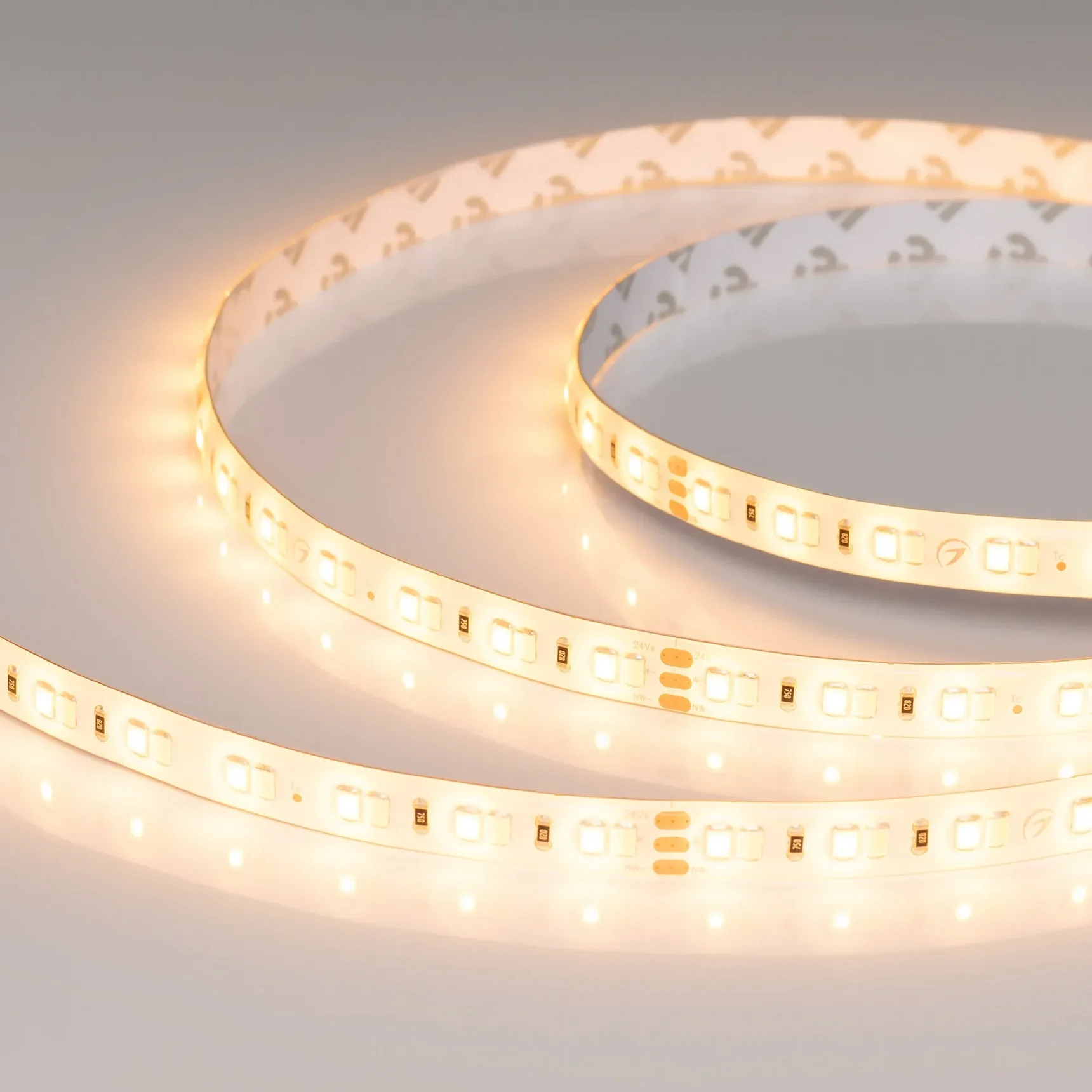 Светодиодная лента герметичная ULW-SE-A140-10mm 24V Day-MIX (14.4 W/m, IP65, 5m) (Arlight, Изменяемая ЦТ) 058981(1)