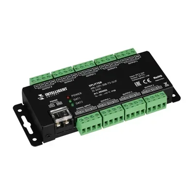 INTELLIGENT ARLIGHT Сплиттер ARL-SPI-308-73-SUF (5-24V) (IARL, IP20 Металл, 3 года) 059055