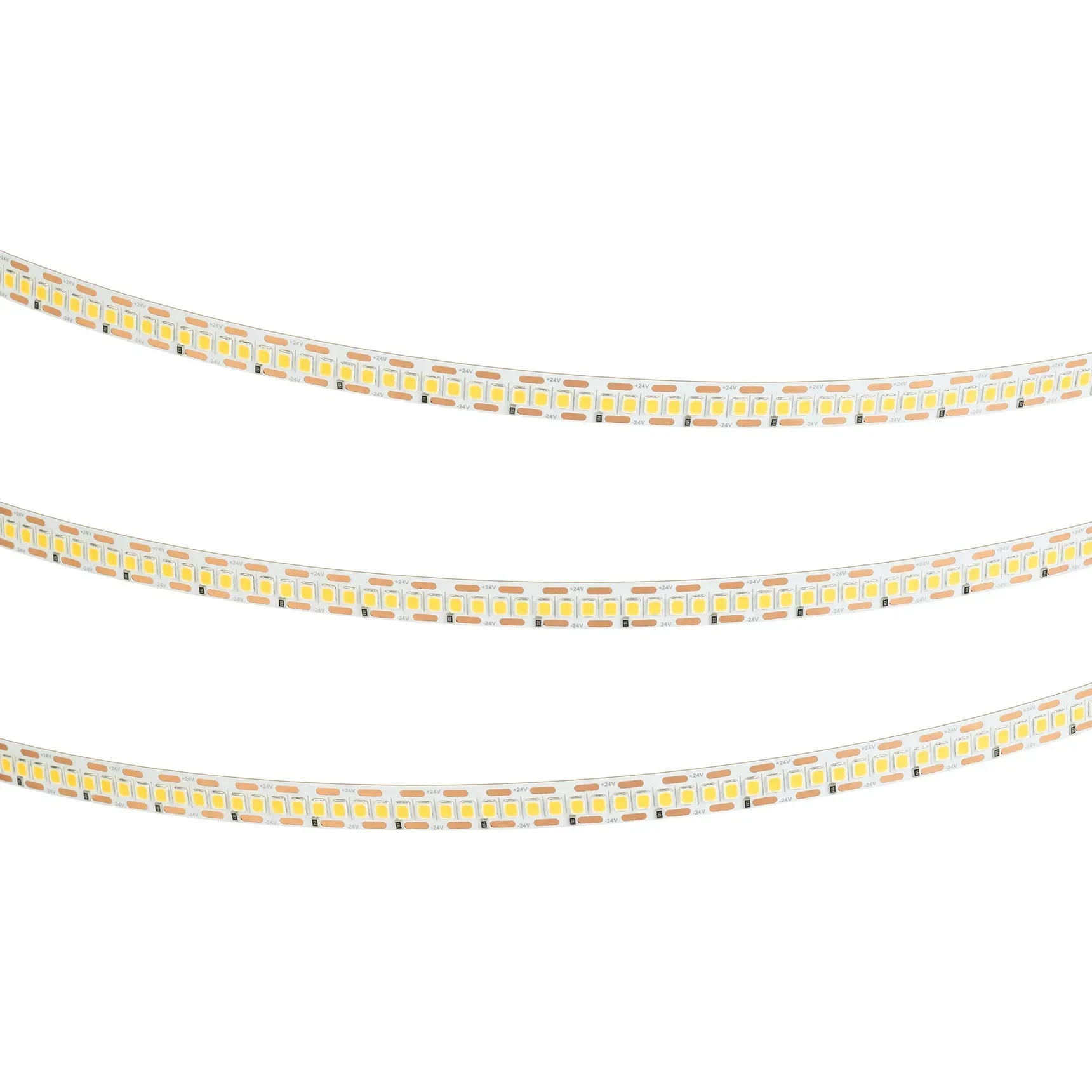 Светодиодная лента FC-A240-10mm 24V White6000-CX1 (24 W/m, IP20, 5m) (Arlight, резка 1 светодиод) 059175