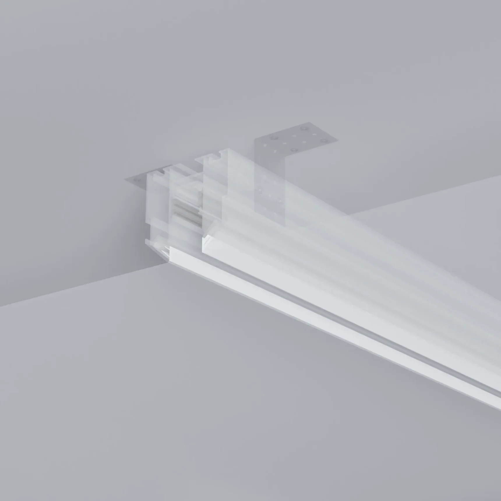 Крышка боковая MAG-ORIENT-COVER-SIDE-STR-2000 (WH) (Arlight, Пластик) 059606