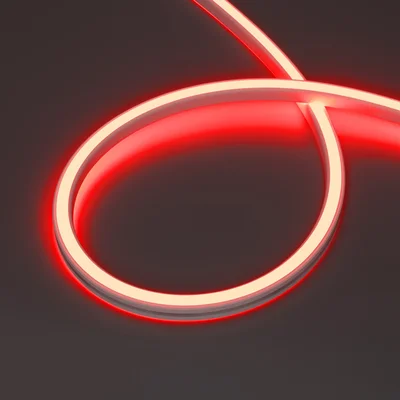 Светодиодная лента герметичная WAVE-SIDE-DOUBLE-B84-16x15mm 24V RGB (10 W/m, IP67, 5m, wire x1) (Arlight, Вывод боковой, 5 лет) 059735