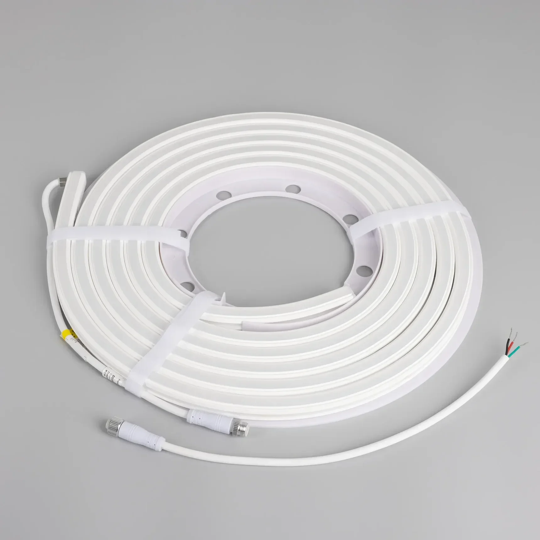 Светодиодная лента герметичная SPI WAVE-SIDE-DOUBLE-BM168-16x15mm 24V RGBW-Day (15 W/m, IP67, 5m, wire x1) (Arlight, Вывод боковой, 5 лет) 059738