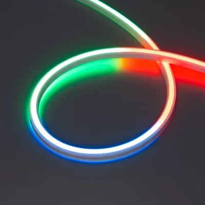 Светодиодная лента герметичная SPI WAVE-SIDE-DOUBLE-BM168-16x15mm 24V RGBW-Day (15 W/m, IP67, 5m, wire x1) (Arlight, Вывод боковой, 5 лет) 059738