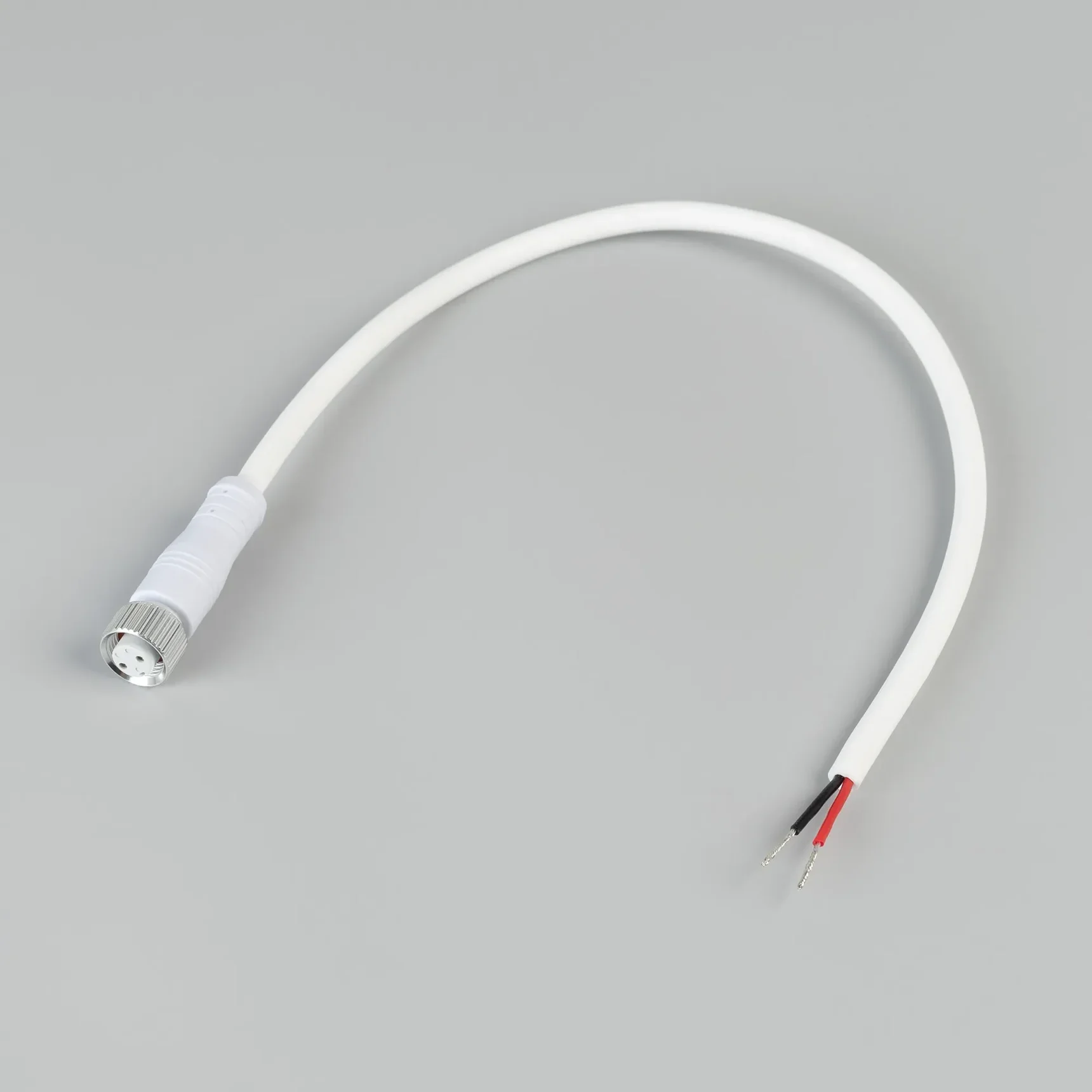 Коннектор питания ARL-WAVE-1615-CON-POWER-FEMALE-2PIN-WHT (Arlight, IP67 Пластик, 3 года) 059758