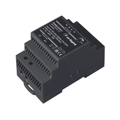 Блок питания ARV-DRS-60-24 (24V, 2.5A, 60W) (Arlight, IP20 DIN-рейка 5 лет) 059901