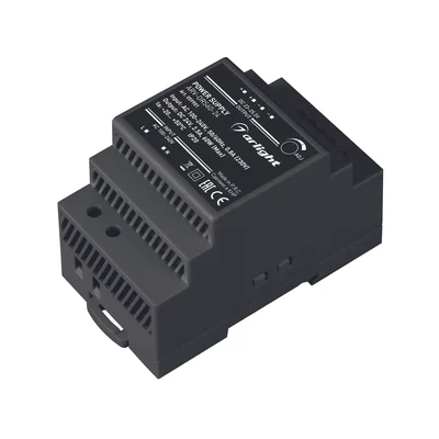 Блок питания ARV-DRS-60-24 (24V, 2.5A, 60W) (Arlight, IP20 DIN-рейка 5 лет) 059901