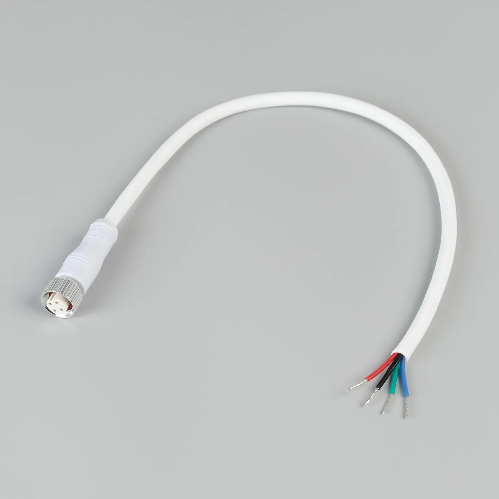 Коннектор питания ARL-WAVE-1615-CON-POWER-FEMALE-4PIN-WHT (Arlight, IP67 Пластик, 3 года) 060093