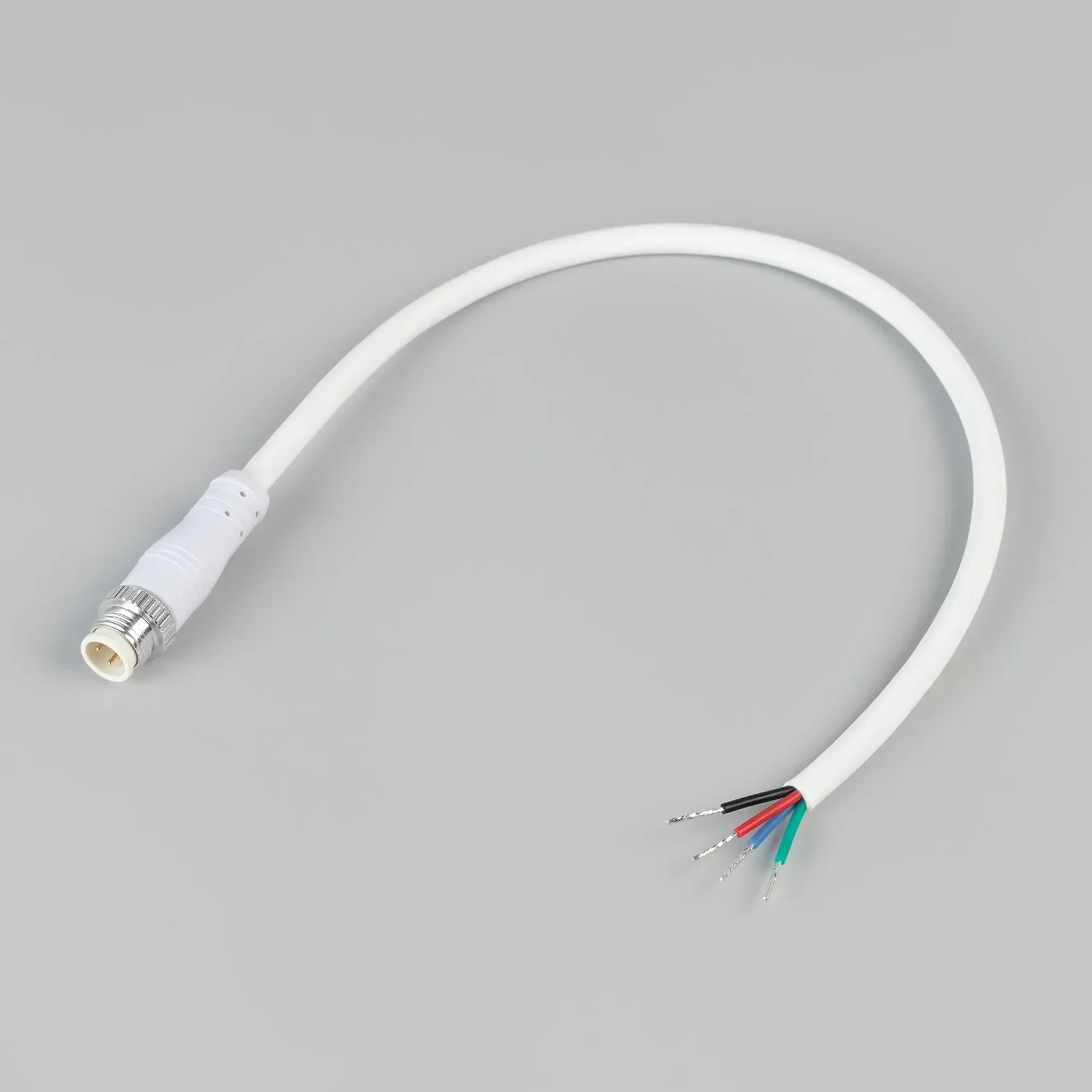 Коннектор питания ARL-WAVE-1615-CON-POWER-MALE-4PIN-WHT (Arlight, IP67 Пластик, 3 года) 060094