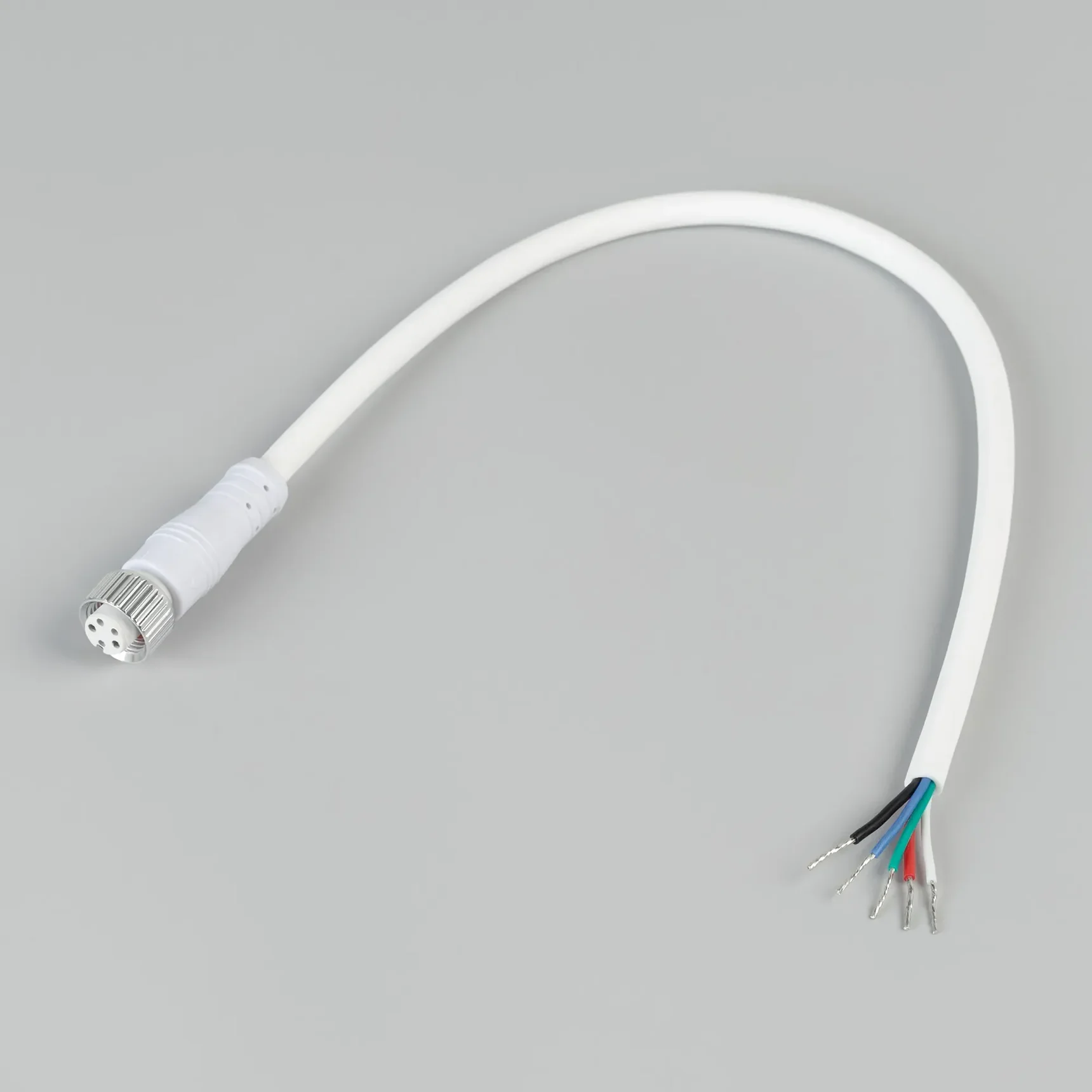 Коннектор питания ARL-WAVE-1615-CON-POWER-FEMALE-5PIN-WHT (Arlight, IP67 Пластик, 3 года) 060103