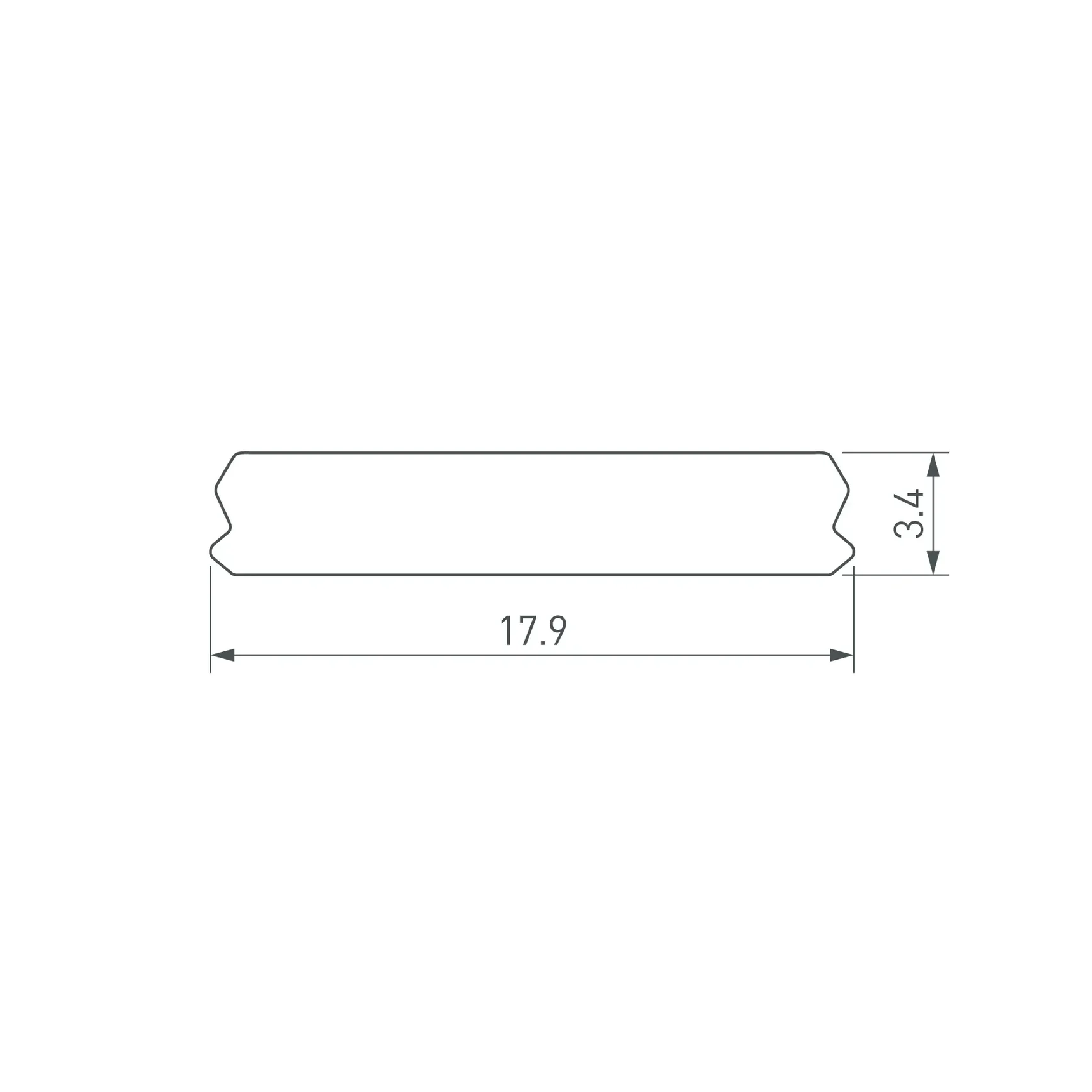 Экран FLOOR-W18-2000 OPAL (Arlight, Пластик) 060248