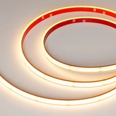 Светодиодная лента герметичная CSP-PFS-X320-10mm 24V Warm2400 (10 W/m, IP68, TWP100, 5m) (Arlight, -) 060277