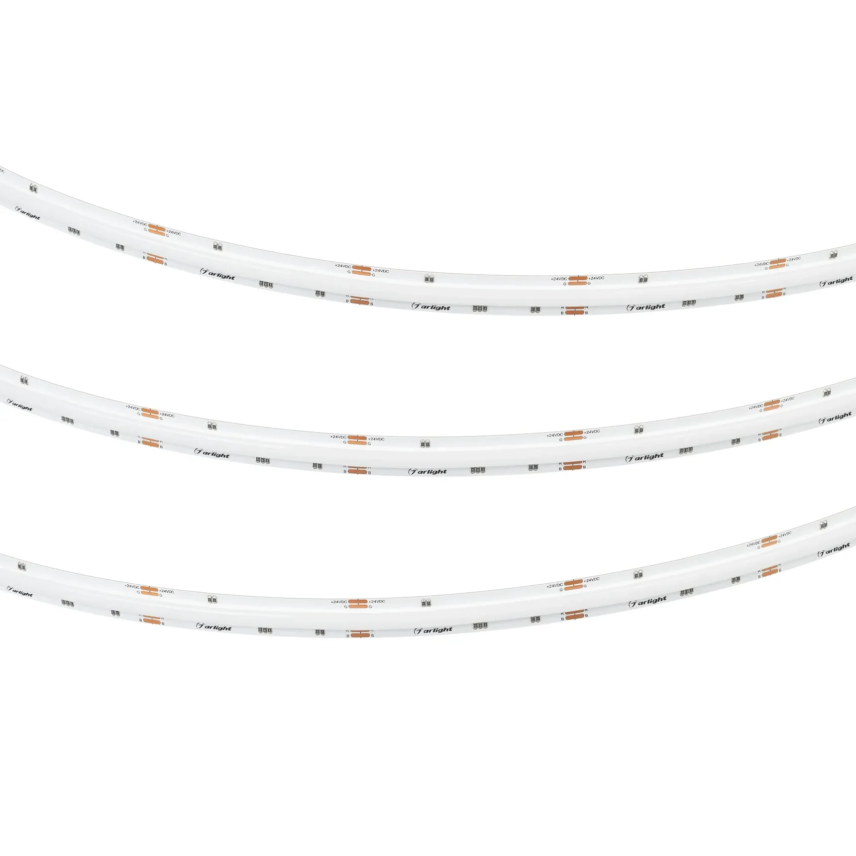 Светодиодная лента COB-X1134-12mm 24V RGB (15 W/m, IP20, 5m) (Arlight, -) 060356