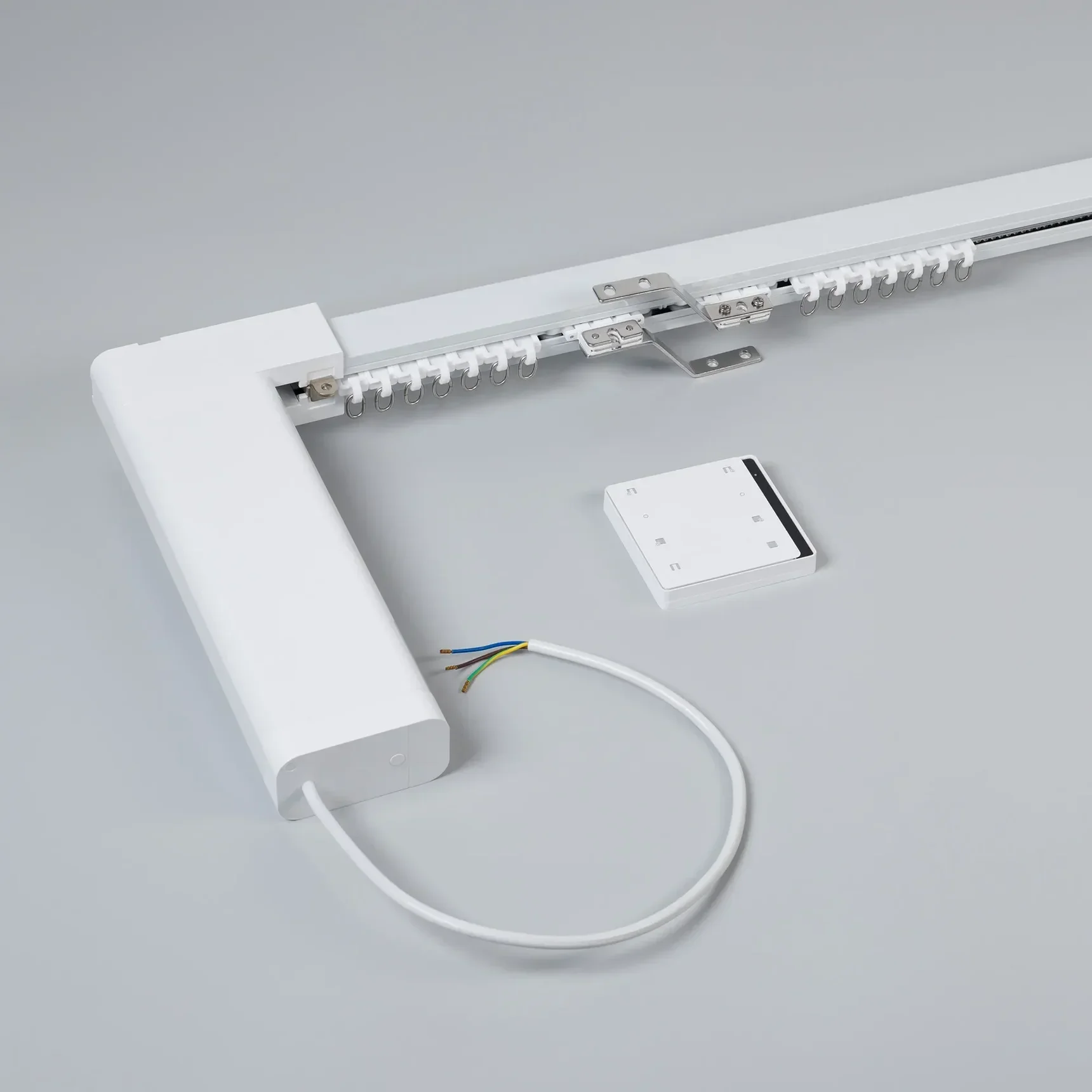 Карниз для штор с электроприводом ECK-IND-RF-3M (Arlight, IP20 Металл, 3 года) 060432