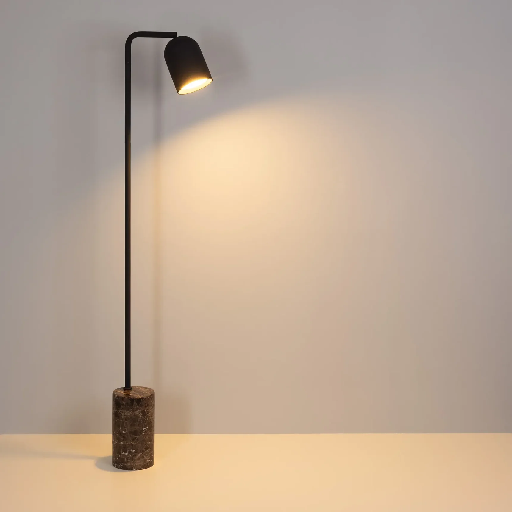 Светильник SP-MASON-FLOOR-R143-6W Warm3200-MIX (CF, 120 deg, 230V) (Arlight, IP20, Мрамор, 5 лет) 060783