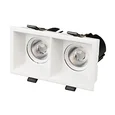 Светильник MS-FLOW-BUILT-S157x85-2x6W Day4000 (WH, 55 deg, 230V) (Arlight, IP20 Металл, 5 лет) 060936