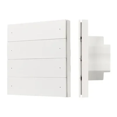 INTELLIGENT ARLIGHT Кнопочная панель SMART DALI-301-22-8K-D2-IN White (BUS, Frameless) (IARL, IP20 Пластик, 5 лет) 060975