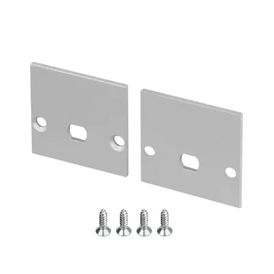 Заглушка LINE-2525 с отверстием (Arlight, Алюминий) 061049 061049