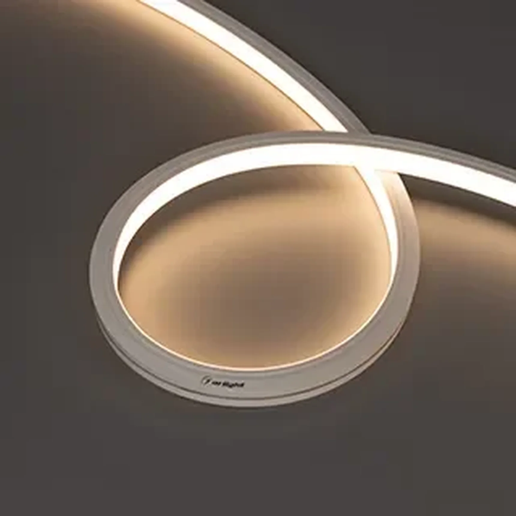 Светодиодная лента герметичная MOONLIGHT-PRO-TOP-X320-13x12mm 48V Warm3000 (9.6 W/m, IP67, 30m, wire x2) (Arlight, Вывод боковой, 7 лет) 061055