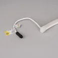 Светодиодная лента герметичная MOONLIGHT-PRO-SIDE-X320-12x24mm 48V Warm3000 (10 W/m, IP67, 30m, wire x2) (Arlight, Вывод боковой, 7 лет) 061059
