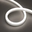 Светодиодная лента герметичная MOONLIGHT-PRO-SIDE-X320-12x24mm 48V White6000 (10 W/m, IP67, 30m, wire x2) (Arlight, Вывод боковой, 7 лет) 061060