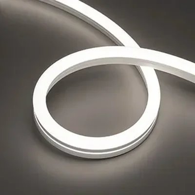 Светодиодная лента герметичная MOONLIGHT-PRO-SIDE-X320-12x24mm 48V White6000 (10 W/m, IP67, 30m, wire x2) (Arlight, Вывод боковой, 7 лет) 061060