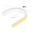 Светодиодная лента герметичная MOONLIGHT-PRO-TOP-X320-16x16mm 48V White6000 (10 W/m, IP67, 30m, wire x2) (Arlight, Вывод боковой, 7 лет) 061069