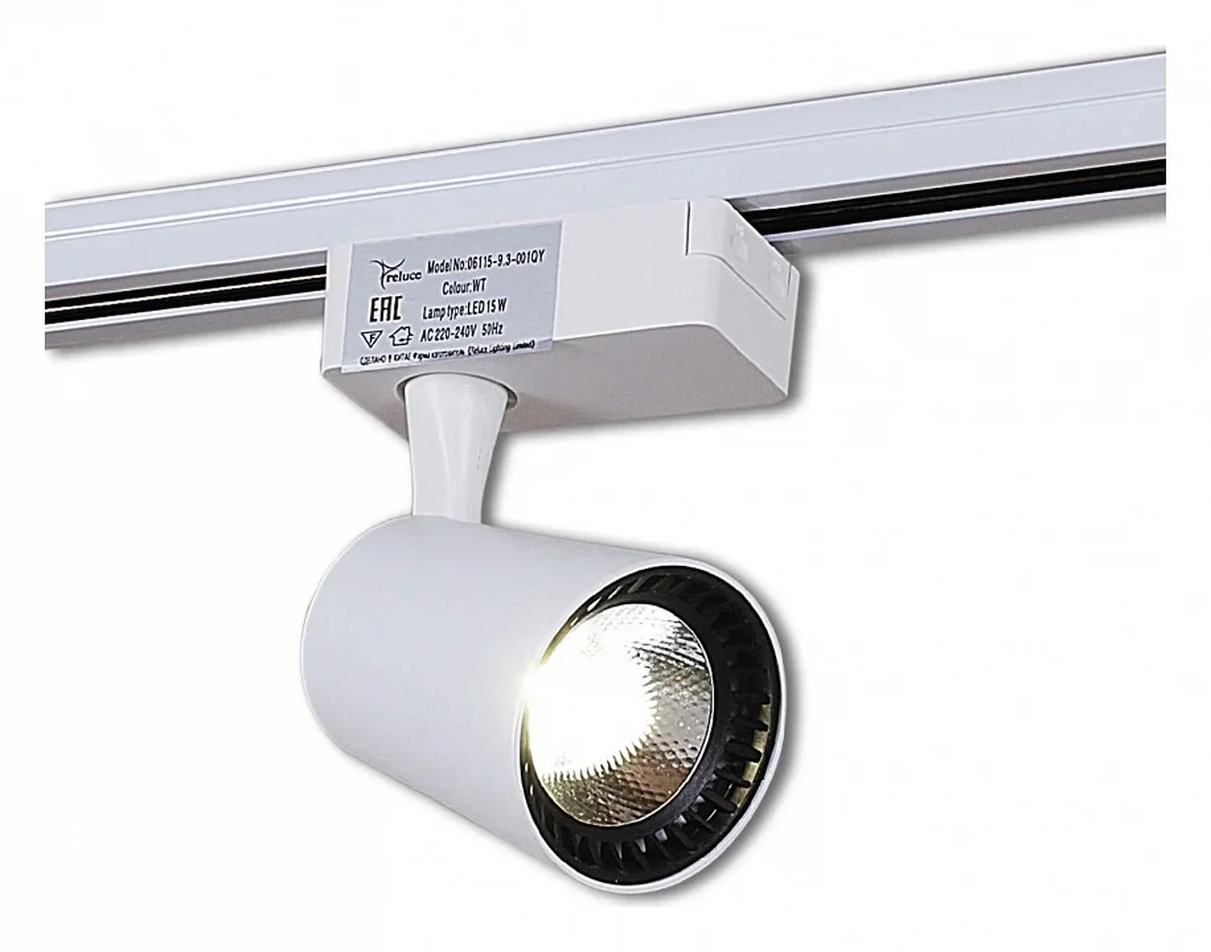 06115-9.3-001QY LED15W WT светильник трековый