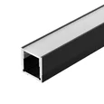 Профиль SL-SLIM20-H20-2000 BLACK (BY) (Arlight, Алюминий) 061371