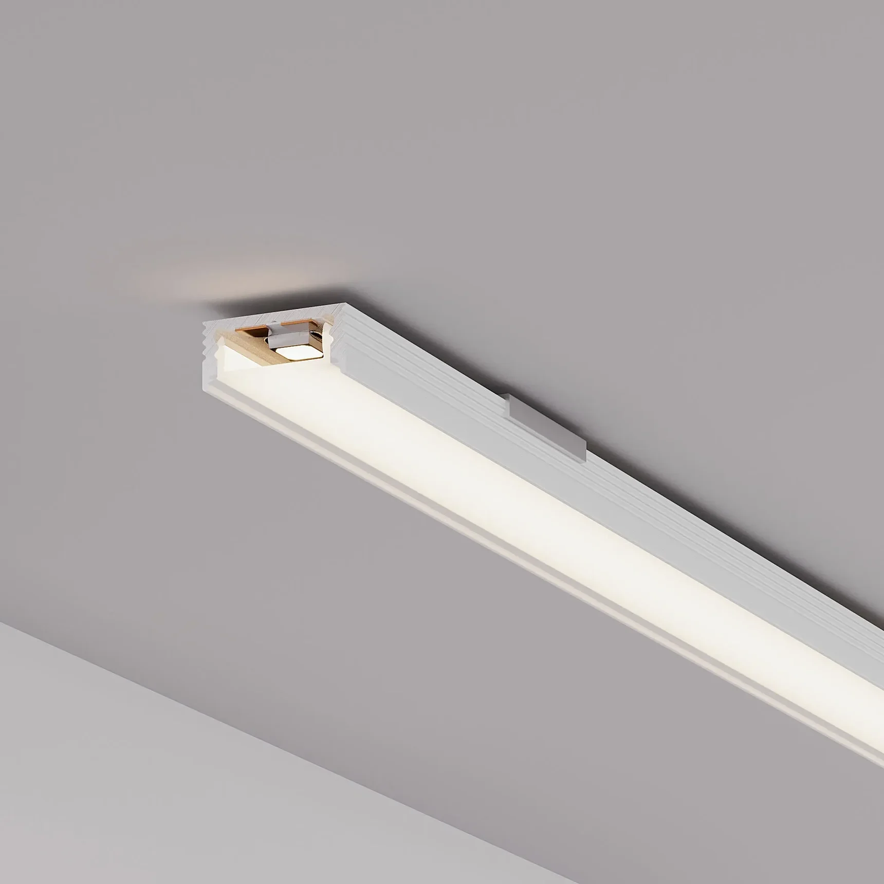 Профиль SL-SLIM-H7-2000 WHITE (BY) (Arlight, Алюминий) 061378