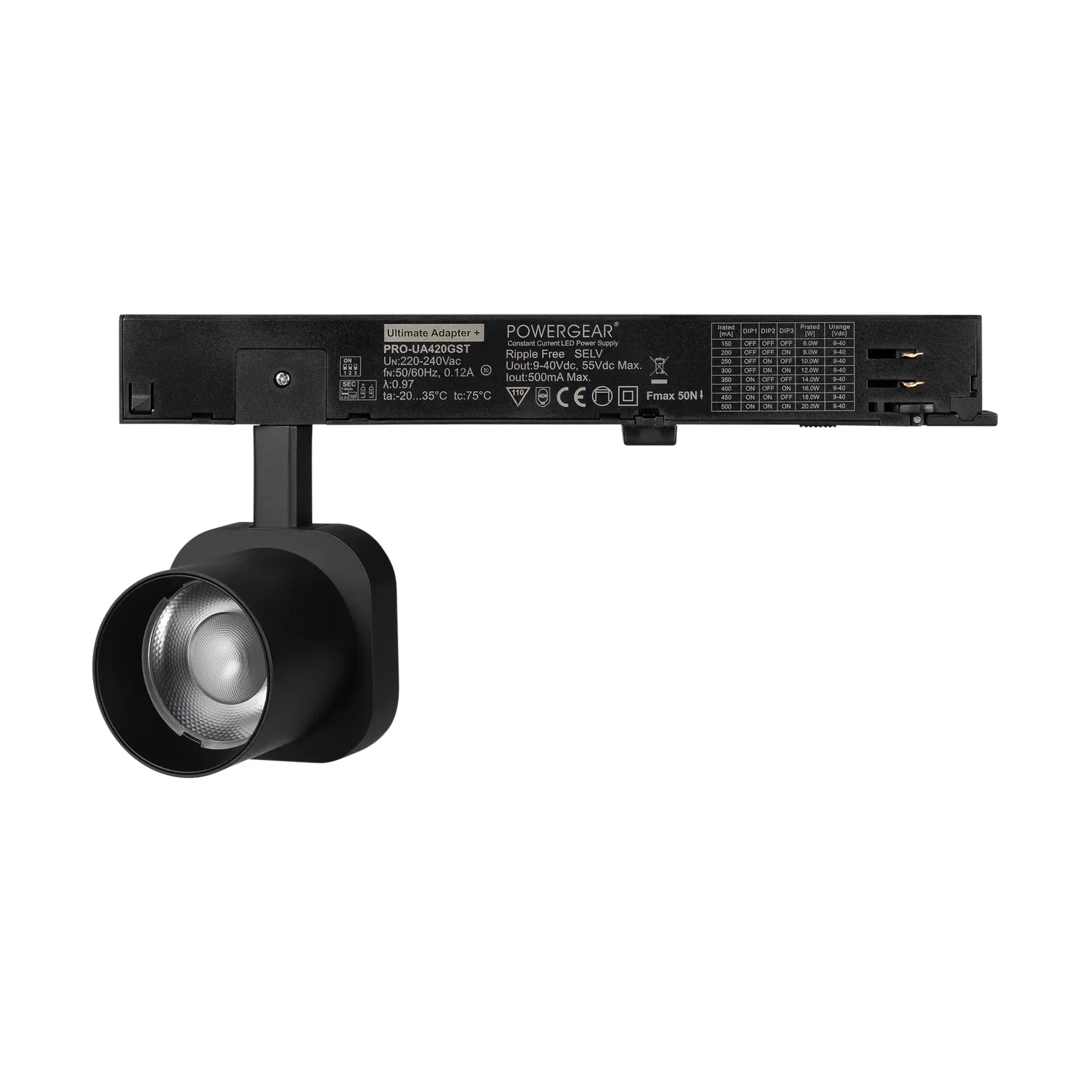 Светильник LGD-DIAFILM-4TR-R60-10W Warm3000 (BK, 20 deg, 230V) (Arlight, IP20 Металл, 5 лет) 061447