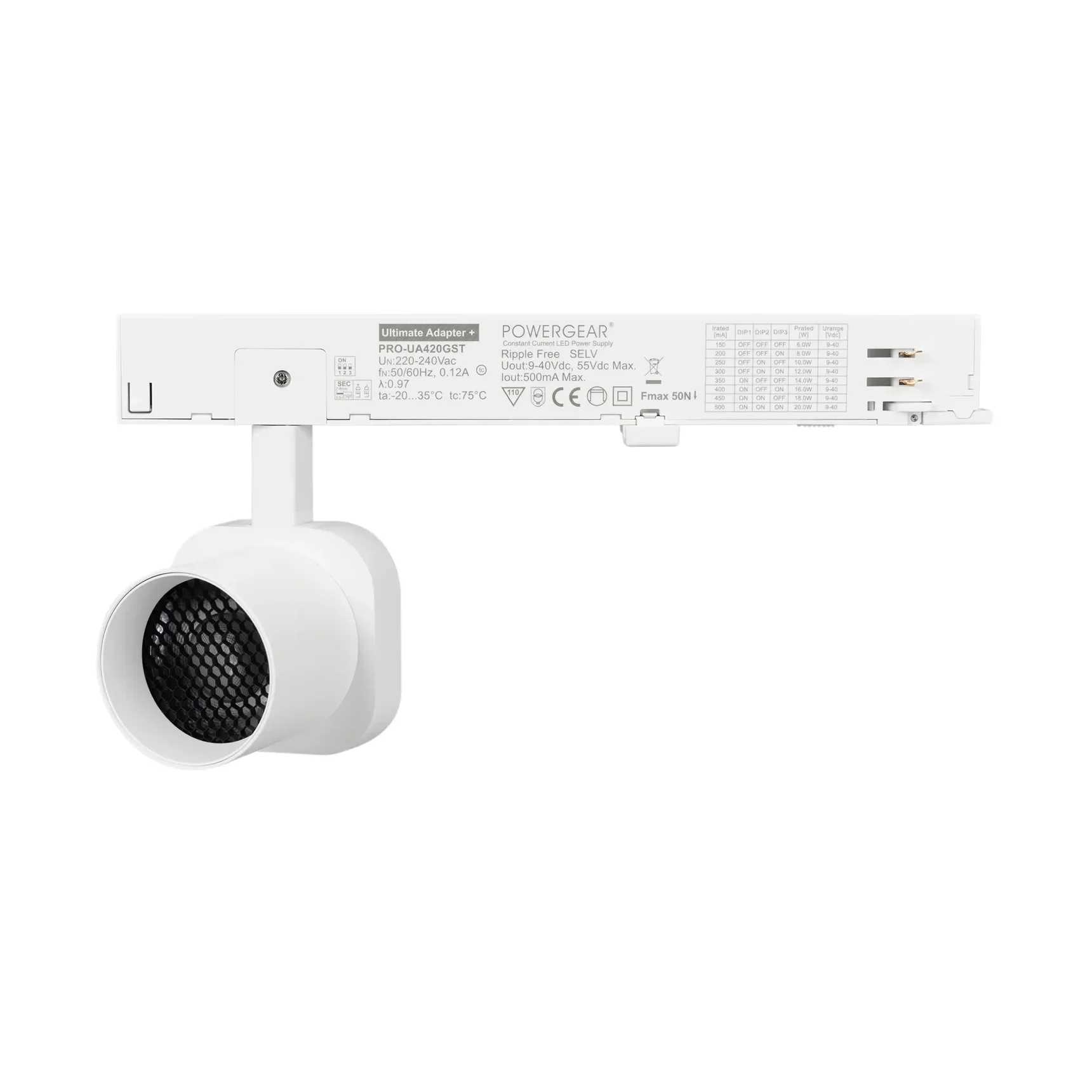 Светильник LGD-DIAFILM-4TR-R60-10W Warm3000 (WH, 20 deg, 230V) (Arlight, IP20 Металл, 5 лет) 061452
