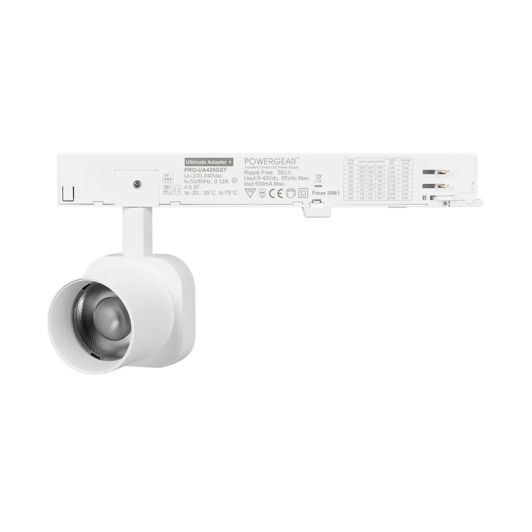 Светильник LGD-DIAFILM-4TR-R60-10W Warm3000 (WH, 20 deg, 230V) (Arlight, IP20 Металл, 5 лет) 061452