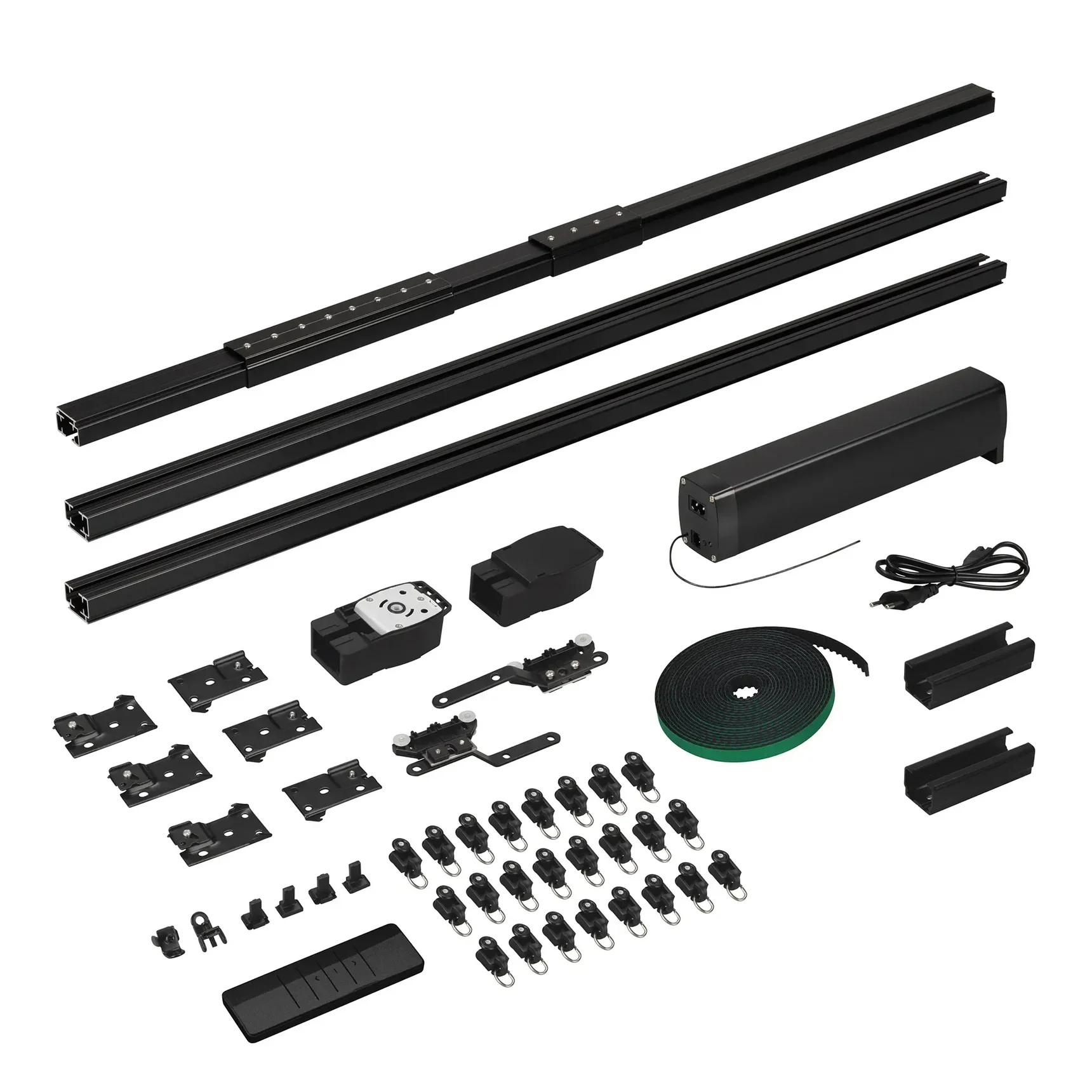 Карниз для штор с электроприводом CNK-M1-TY-RF-3M-BK (Arlight, IP20 Металл, 5 лет) 061461