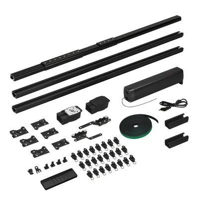 Карниз для штор с электроприводом CNK-M1-TY-RF-3M-BK (Arlight, IP20 Металл, 5 лет) 061461