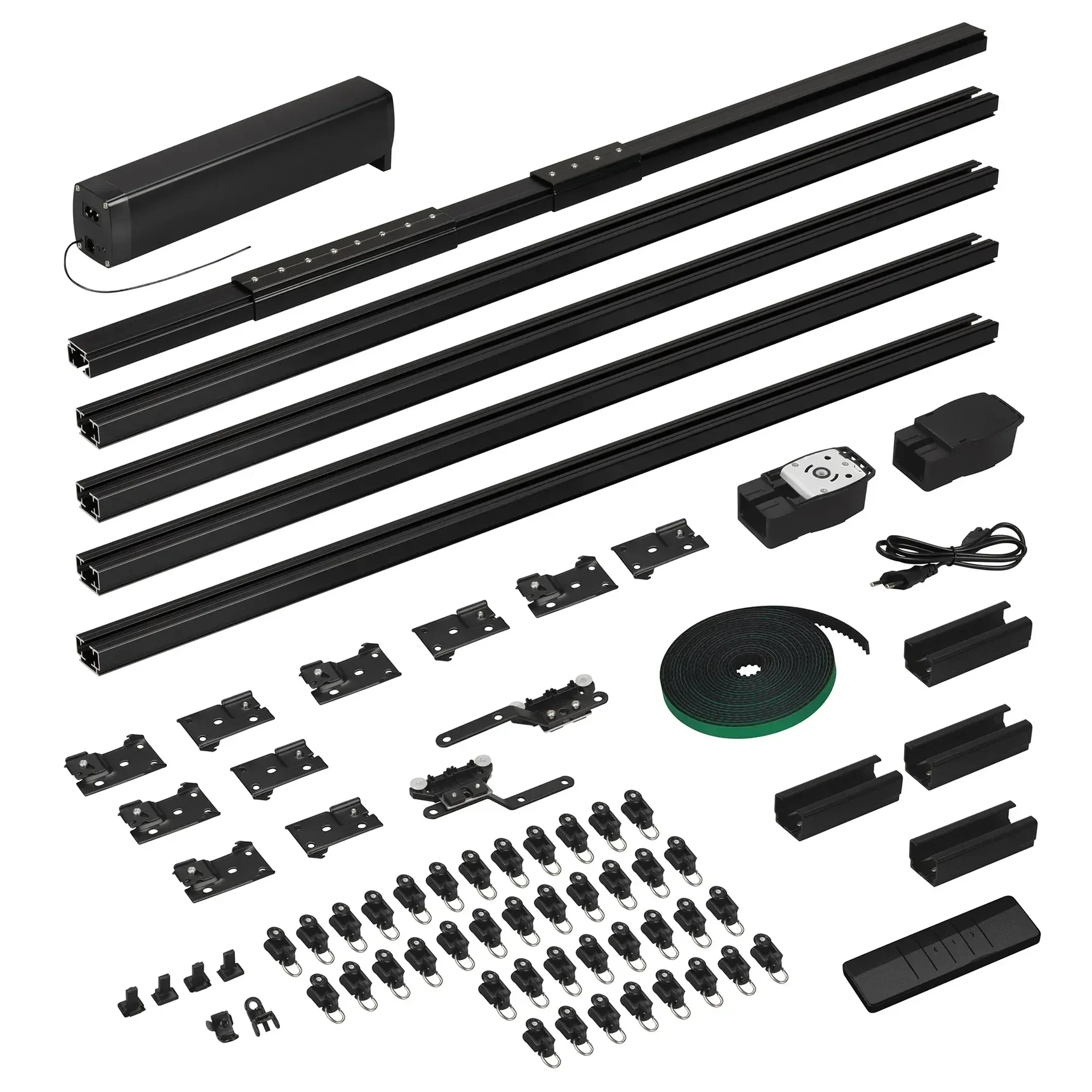 Карниз для штор с электроприводом CNK-M1-TY-RF-5M-BK (Arlight, IP20 Металл, 5 лет) 061462