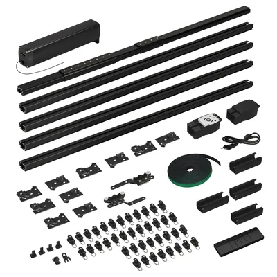 Карниз для штор с электроприводом CNK-M1-TY-RF-5M-BK (Arlight, IP20 Металл, 5 лет) 061462