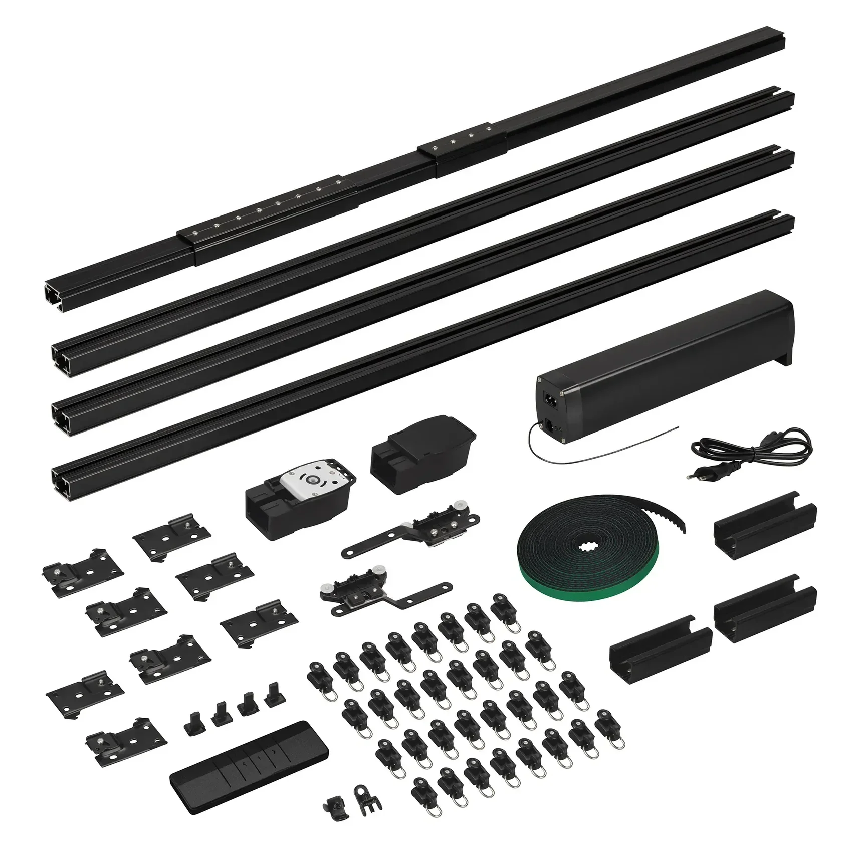 Карниз для штор с электроприводом CNK-M1-TY-RF-4M-BK (Arlight, IP20 Металл, 5 лет) 061463