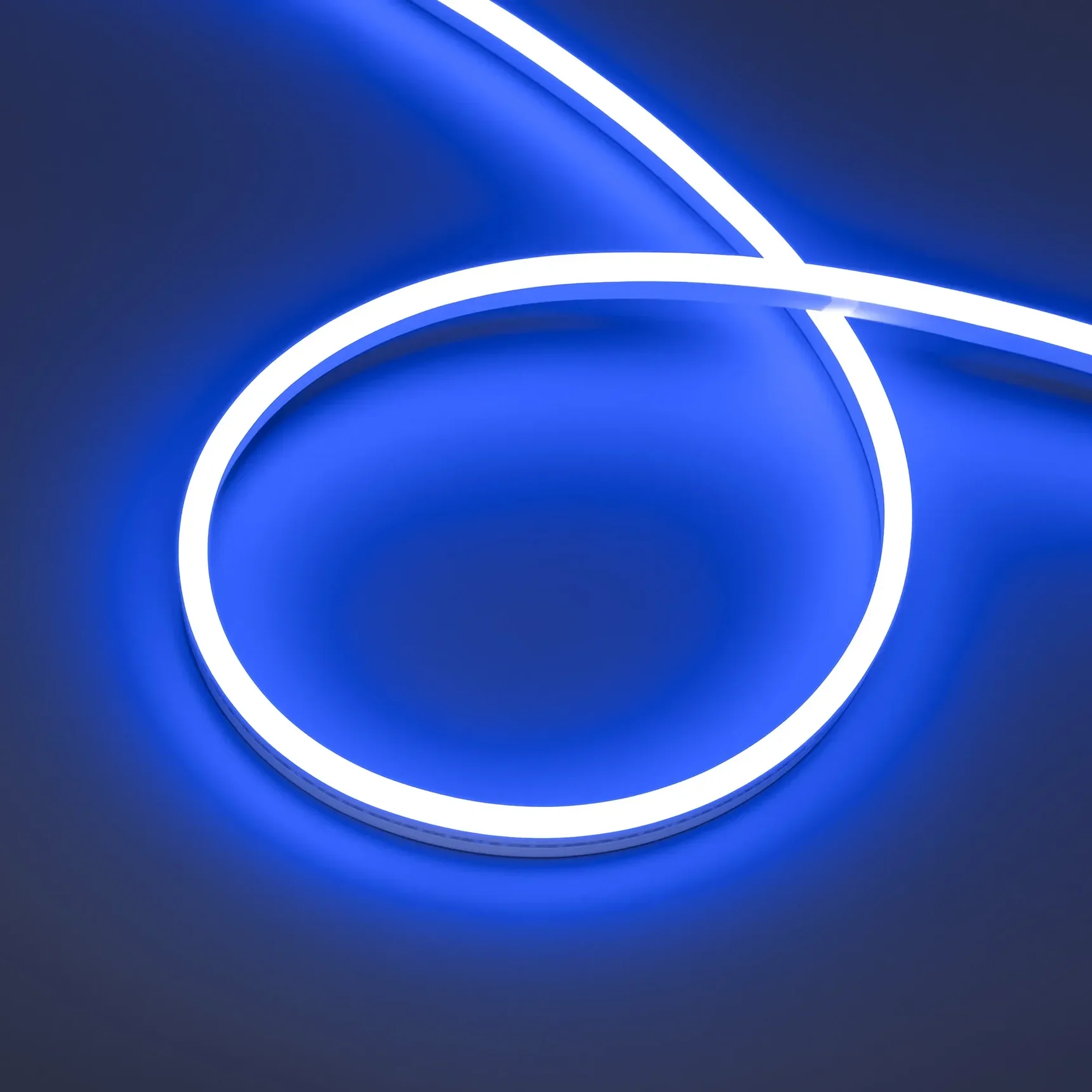 Светодиодная лента герметичная HALO-SIDE-A168-6x13mm 24V Blue (10 W/m, IP67, 2835, 5m) (Arlight, Силикон) 061561