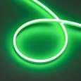 Светодиодная лента герметичная HALO-SIDE-A168-6x13mm 24V Green (10 W/m, IP67, 2835, 5m) (Arlight, Силикон) 061566
