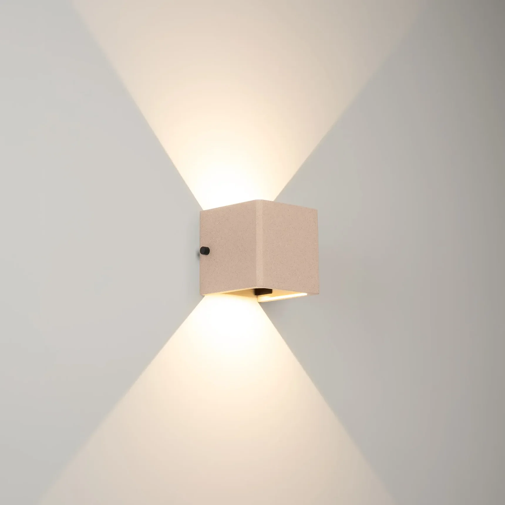 Светильник LGD-PERAN-WALL-S120x120-6W Warm3000 (Light ivory, 0-80 deg, 230V) (Arlight, IP65 Бетон, 3 года) 061760